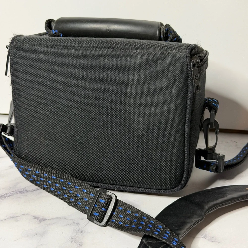 Samsonite Black Camera Bag Padded Shoulder Case